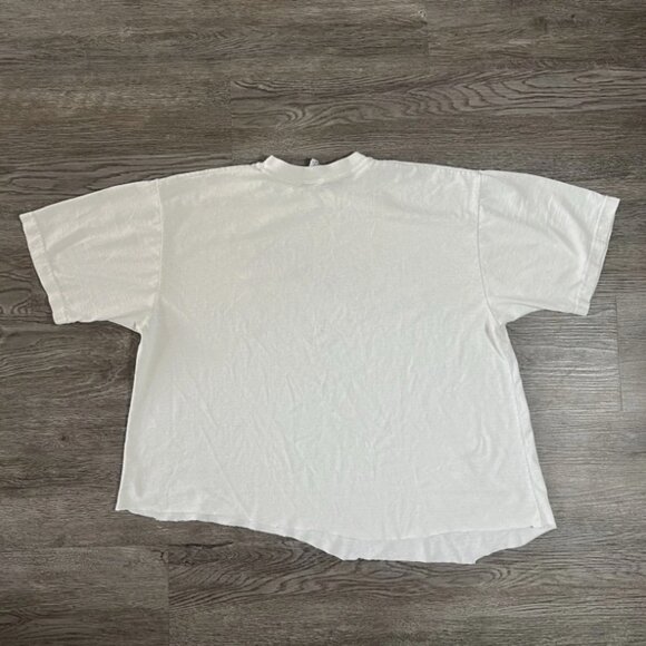 Vintage 90s Angels & Hearts Cropped T-Shirt Women’s - Picture 9 of 10